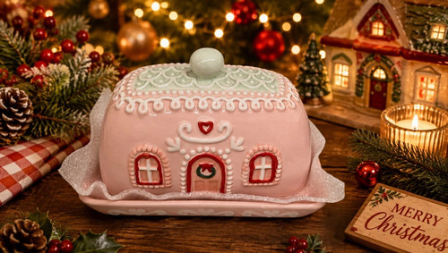 New pretty pink christmas - new,