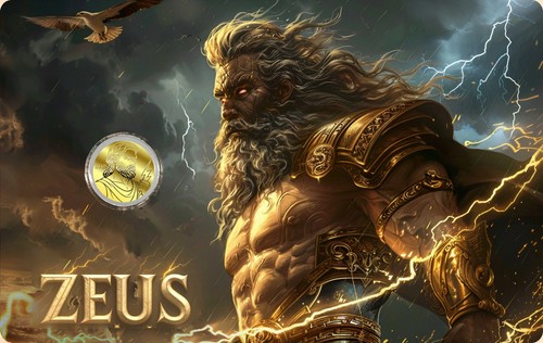 Niue zeus 1000th - 1/1000th, oz