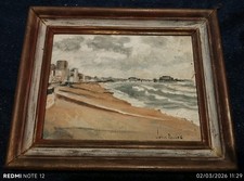 Picture Oil Miniature Town &