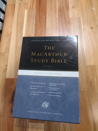 Macarthur study bible - macarthur, large