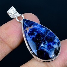 925 Silver Overlay Sodalite
