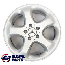 Mercedes W210 Silver Wheel Alloy Rim 17" 7,5J ET:37 Star Spoke A2104010402