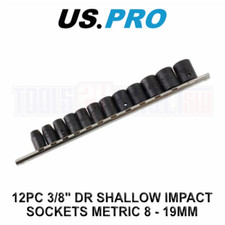 US PRO Tools 12pc 3/8'' Dr