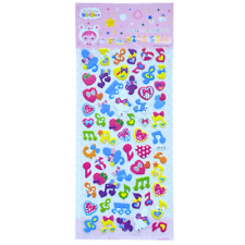 Music Themed Puffy Stickers