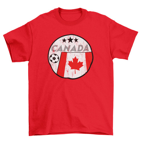 Canada football shirt retro - canada,