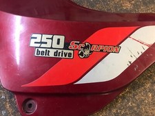 Kawasaki 250 Scorpion Red Left