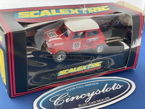 Scalextric red mini - scalextric,
