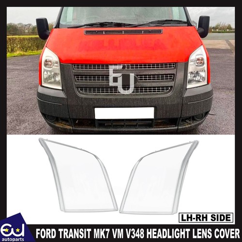 Clear headlight lens - 2x,