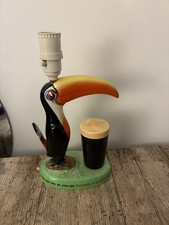 1950s carlton ware Guinness Toucan Lamp - rare vintage item 