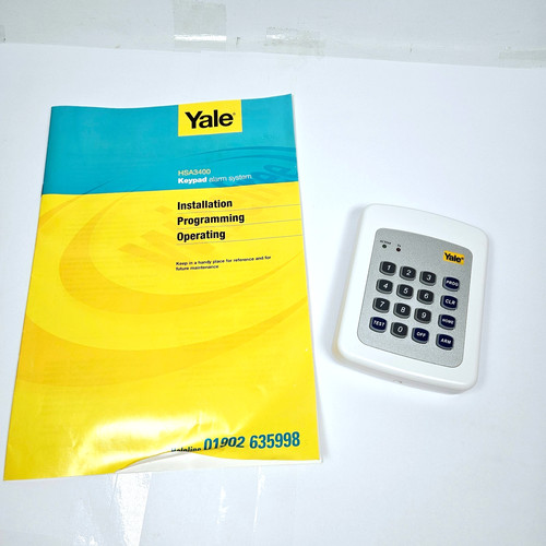 Keypad alarm system yale - alarm,