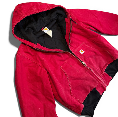 Carhartt j140 red hooded - carhartt,