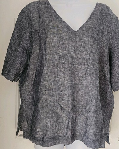 Wrap london pure linen - linen, blouse