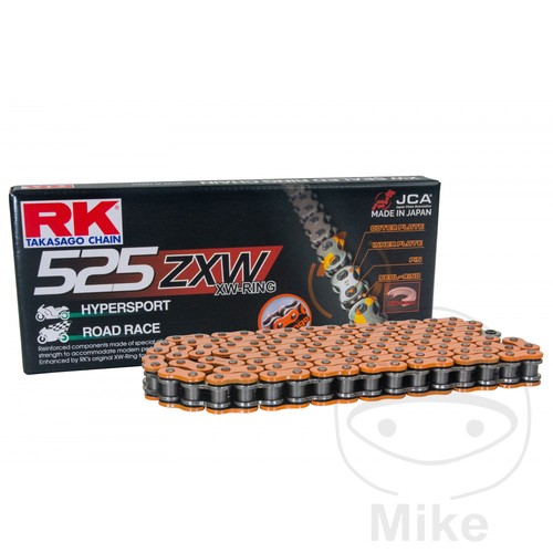 Open motorcycle chain with - rk,