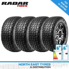 4X 33/12.50R20 RADAR RENEGADE