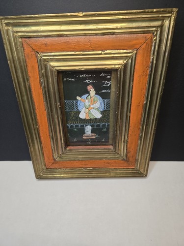 Indo persian mughal painted - indo-persian,