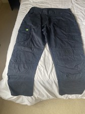 Arco Responsible Men’s Navy Cargo Trousers with Kneepad Pockets 36R