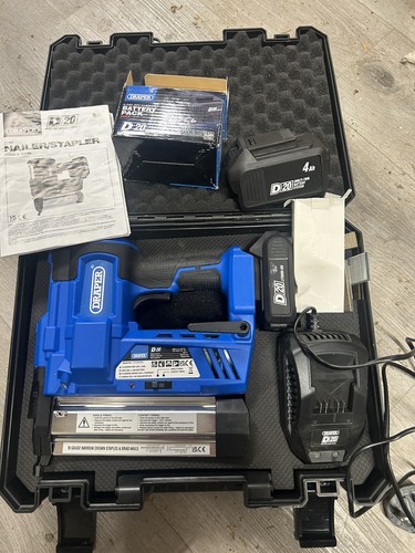 Draper d20 20v nailer stapler - d20,