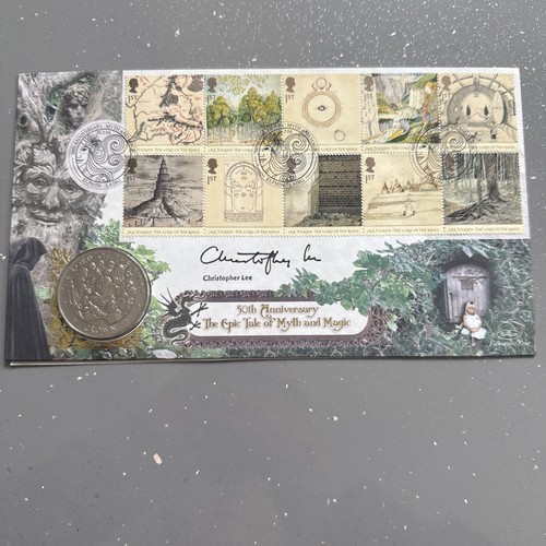Christopher lee signed - christopher, lord
