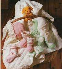 Baby Pram Cover Mitts Bonnet