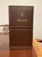 Vintage PU Leather Wine