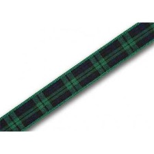 Black watch tartan ribbon - watch,