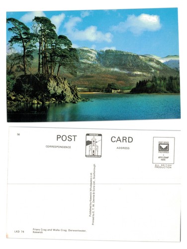 Postcard friars crag and - postcard,