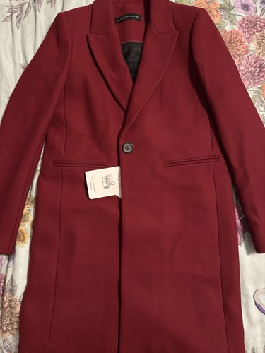Zara women maroon - women's, coat
