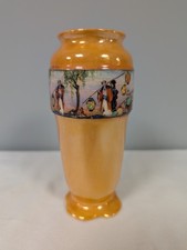 Hanley & Sons Vintage Orange Lustre Vase