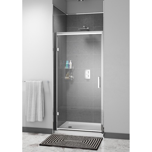 760mm easy clean hinged shower - easy,