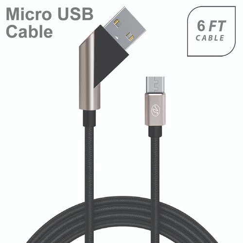 Black feet long usb - black, 6