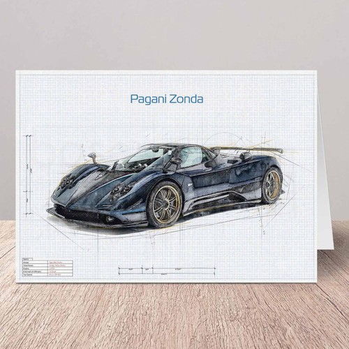 Pagani zonda tricolore - tricolore, |