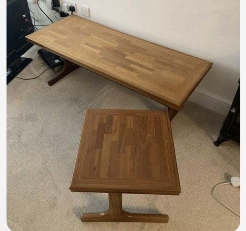 Nathan teak double nest coffee - double,