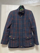 Joules Wool Jacket UK 10 Tweed