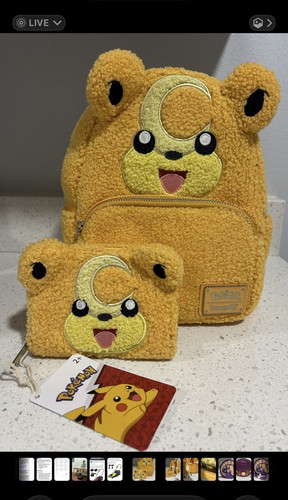 Pokemon teddiursa sherpa mini - teddiursa,