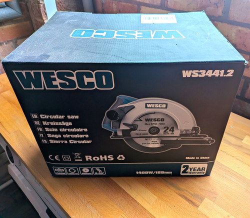 Wesco ws3441 1400w 185mm - ws3441.2,
