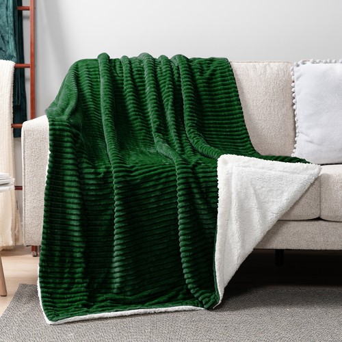 Sherpa throw blanket solid - throw,