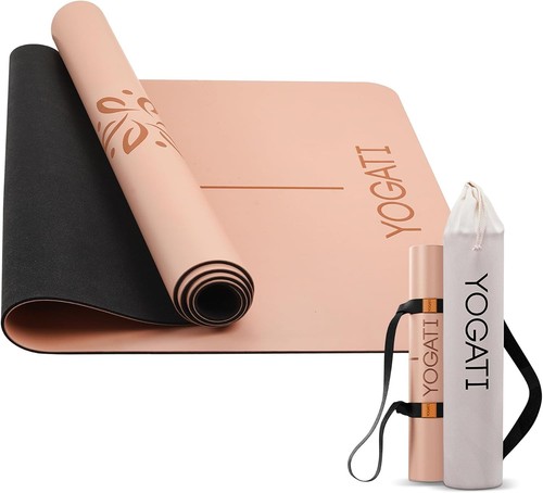 Yoga mat non slip with - mat,