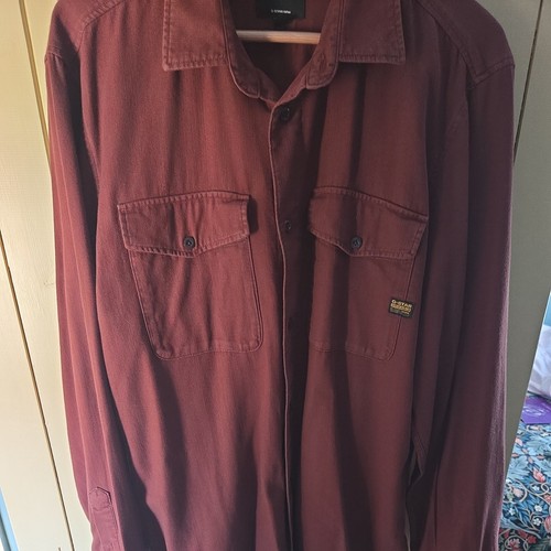Star raw long sleeve casual - raw,