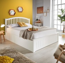 Grayson Ottoman Bed White
