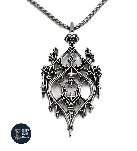 Gothic cathedral pendant - cathedral,