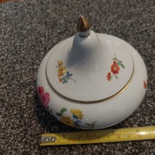 Meissen Porcelain Lidded Trinket? Bowl