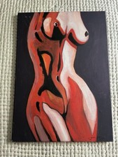 Naked Nude Woman Paint 50cm x 70cm