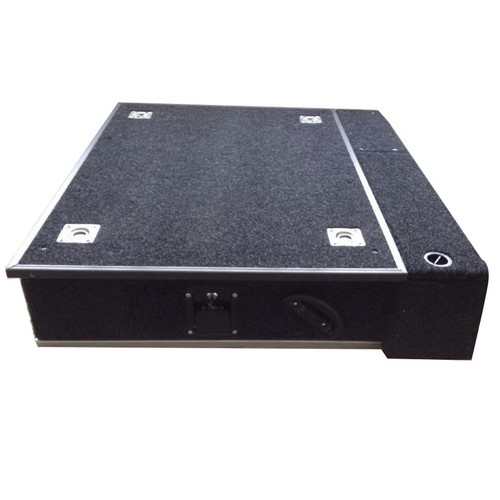Fixed carpet top single drawer - fixed,