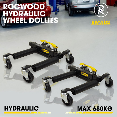 2pcs hydraulic wheel dolly - 2pcs,
