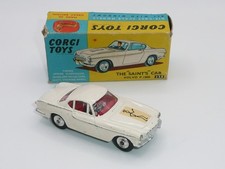 Corgi Toys 258 Saint Volvo P1800 Simon Templar Boxed *original vintage*