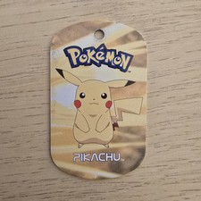 Pokemon metal tags pikachu - metal,