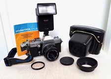 Vintage PRAKTICA LTL3 35mm film SLR camera kit with lens and extras 