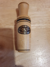 P.S.OLT IS-92 High Volume Double reed duck call ,Maple wood,Ducks Unlimited,