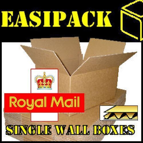 100 postal cartons cardboard - 100,