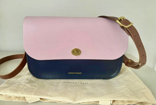 Honey toast real leather - &,